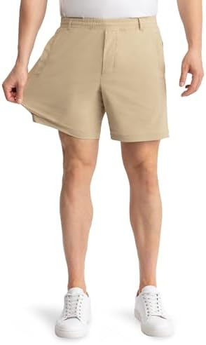 birddogs Mens Shorts – Casual, Slim Fit, Stretch Shorts with Built-in Liner for Comfort – Reg... | Amazon (US)