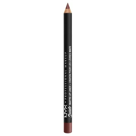 NYX Professional Makeup Suede Matte Lip Liner, velvet smooth matte finish, vegan formula Vintage | Walmart (US)