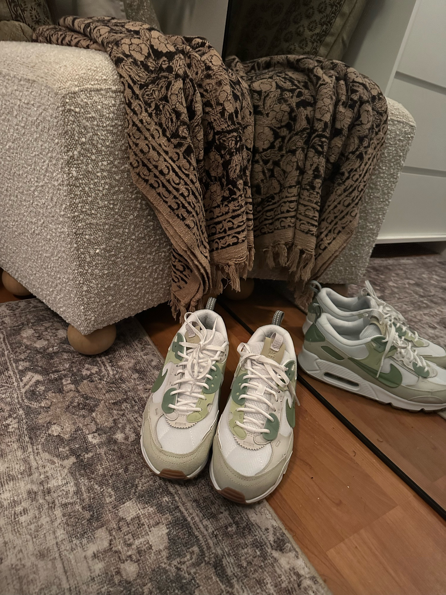 My latest obsession, these green shoes are even better in person!! I went up .5 a size and they fit great. 

Find more content on Instagram @amandadealdesigns for daily shopping trips, more sources, & daily inspiration amazon, Aerie, cami bras, comfy clothes, fashion finds, ootd, workwear, LuLulemon, spring outfits, summer, Abercrombie and Fitch, ugg dupe, Target, Walmart, Aritzia, free people, H&M, workout, midsize, athleta, old navy, gap, cargo pants, straight jeans, swimsuit, cover ups, Birkenstocks, free people, dresses, sunglasses, Norma kamali, Diana dress, country concerts, beach wear, vacation outfits, resort wear, coastal cowgirl, coastal grandma, Nordstrom sale, winter ootd, fall fashion, Christmas, thanksgiving, New Year’s Eve, adidas, Nike, Ugg, Ilia, Kosas, Merit, Clean Makeup, Clean Girl Look, Mob Girl Esthetic, Ulta, Sephora, Nordstrom, Summer, Spring, Pool, Beach, Vacation, country concert, Nashville outfit, bachelorette party, travel ootd, Nike, adidas, Jordan 

#LTKSeasonal #LTKMidsize #LTKStyleTip