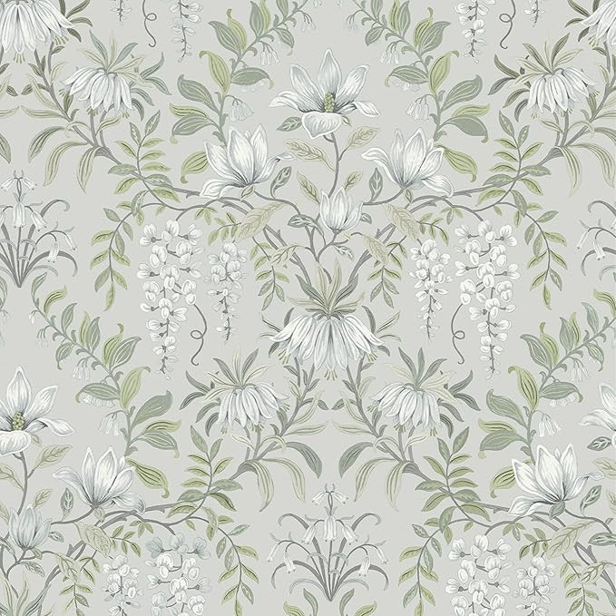 Laura Ashley Parterre Sage Wallpaper | Amazon (US)