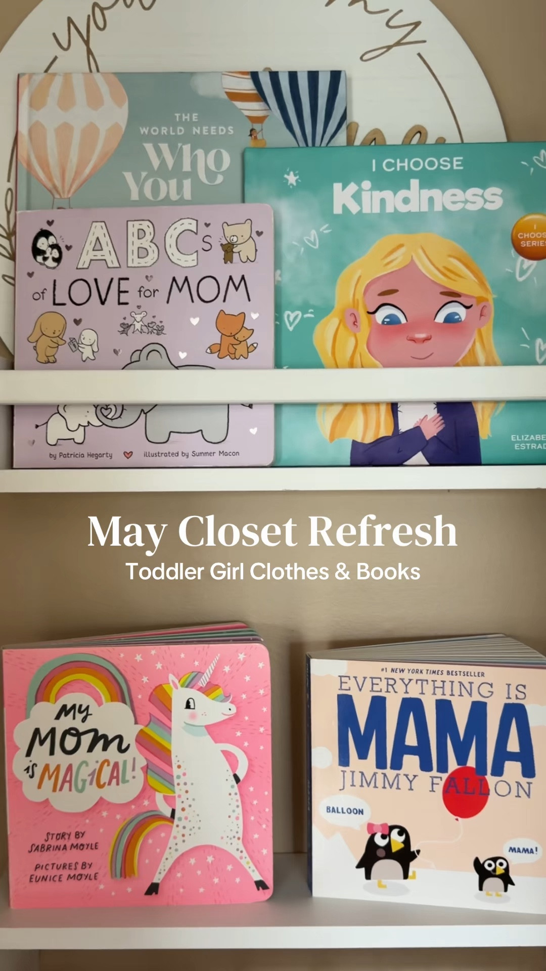Toddler Girl May Closet Refresh 

Sharing some of my favorite toddler girl spring outfits + closet staples for the season! Soft, breathable casual spring t-shirts, comfy toddler rompers, and easy everyday pieces perfect for playtime, park days, and outings 💕

If you’re building a capsule wardrobe for toddler girls or looking for affordable toddler spring fashion, these are such versatile, mix-and-match essentials!

toddler girl spring outfits, toddler capsule wardrobe, toddler rompers, girls spring clothes, toddler t-shirts, toddler closet organization, spring kids fashion, mom and daughter books, toddler book favorites, spring wardrobe essentials

#LTKkids #toddlerspringstyle #toddlerfashion #momlife #kidsstyle #springoutfits #toddlerwardrobe #LTKstorytime

#LTKBaby #LTKKids #LTKmomlife