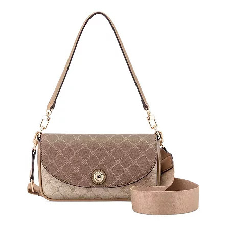 Nine West Rigina Mini Flap Shoulder Crossbody Bag, Brown Logo | Kohl's