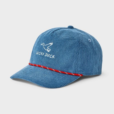 Men's Lucky Duck Embroidered Baseball Hat - Goodfellow & Co™ - Blue | Target