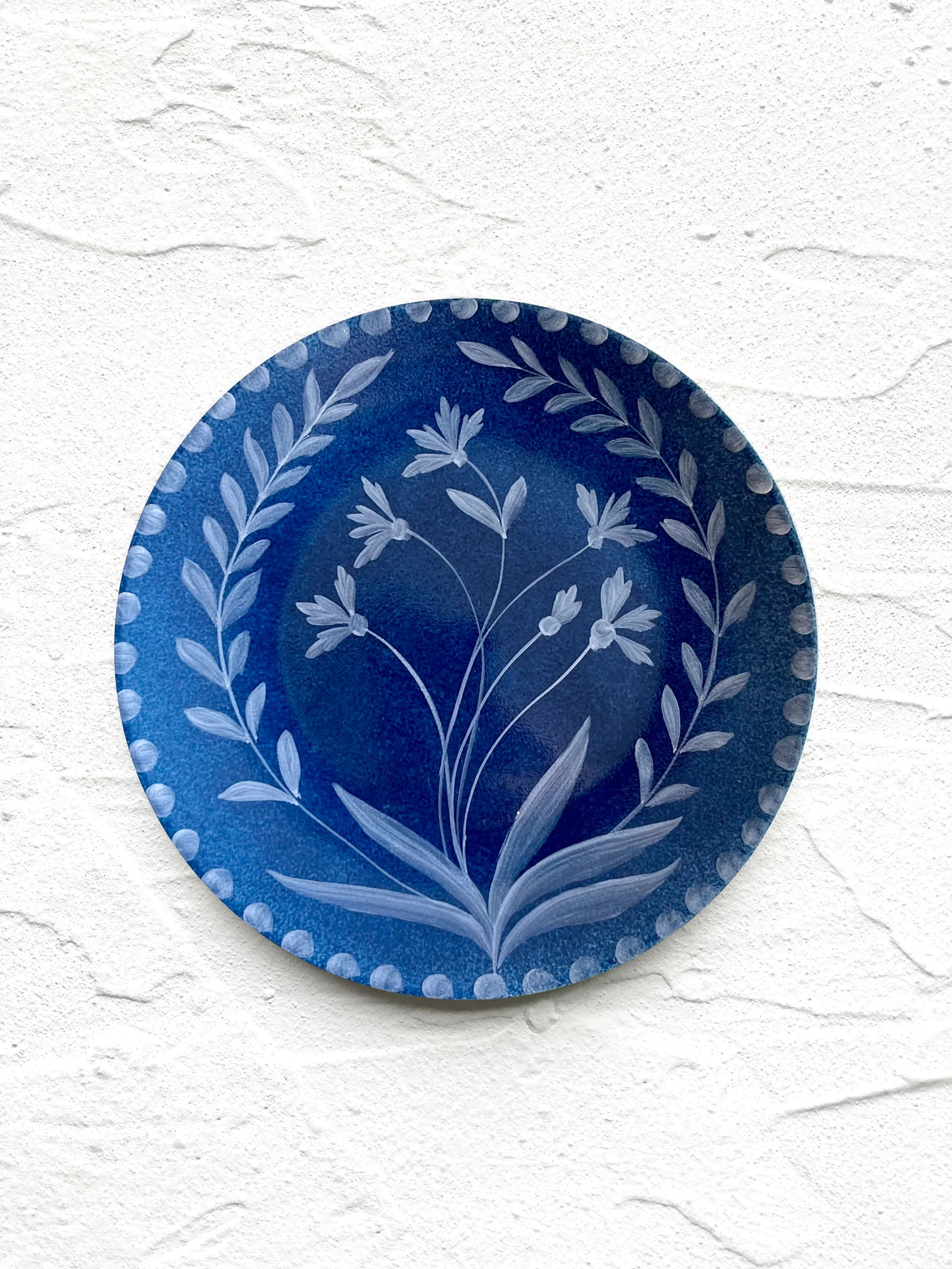 Lapis Bloom Salad Plate | the ARK elements