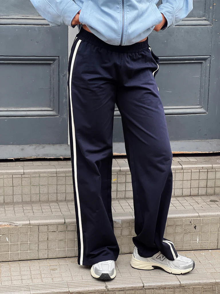 Circuit Track Pants Navy | Princess Polly US