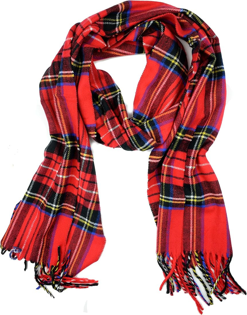 Plum Feathers Super Soft Luxurious Cashmere Feel unisex for Men and Women Winter Scarf | Amazon (US)