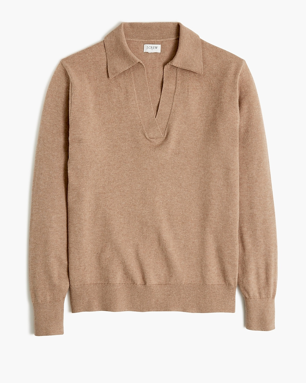 Cotton sweater-polo | J.Crew Factory