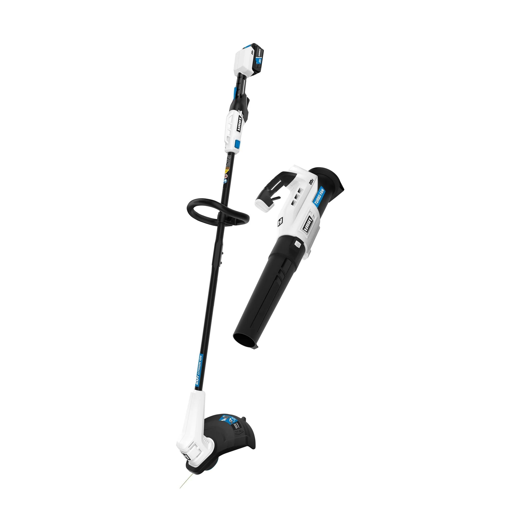 Hart 20-Volt 13" Cordless Trimmer & Blower Combo Kit | Walmart (US)