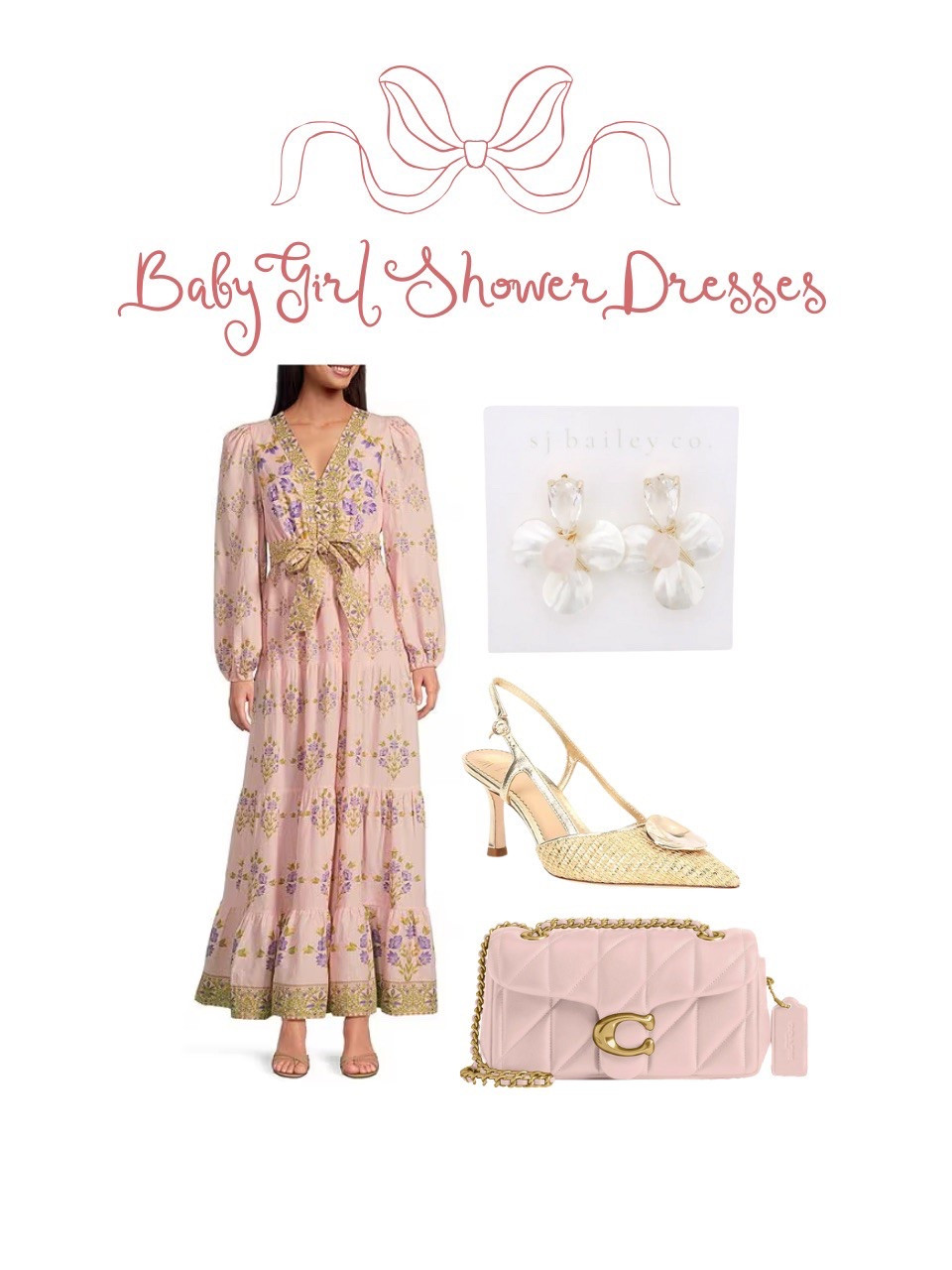 Baby shower dress ideas! 

Pink baby shower dress / bridal shower dress / pink spring dresses / baby shower outfit inspo 