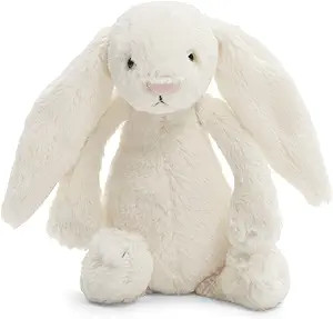 Jellycat Bashful Cream Bunny Stuffed Animal, Small, 7 inches | Amazon (US)