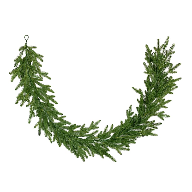 Norway Spruce Garland, 6' | At Home