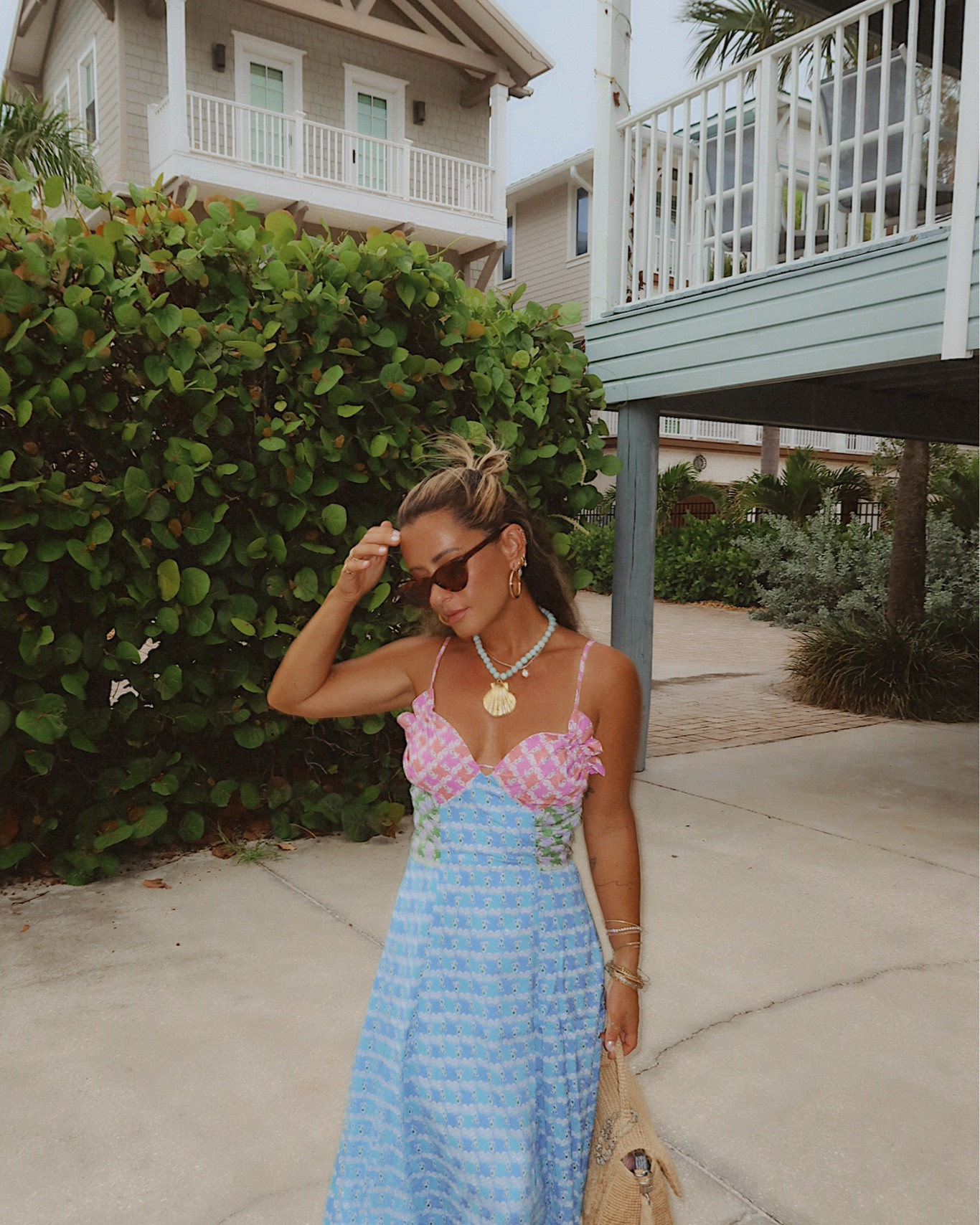 Code for necklace: SUMMEROFDIANE20
Wearing XS dress
Wearing size 6 jellies

#LTKootd #LTKPetite #LTKgrwm