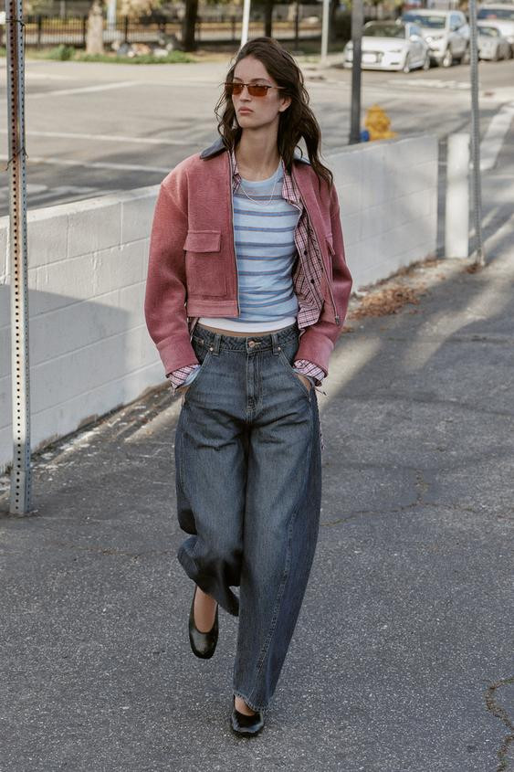 Z1975 BALLOON SEAM JEANS | Zara US