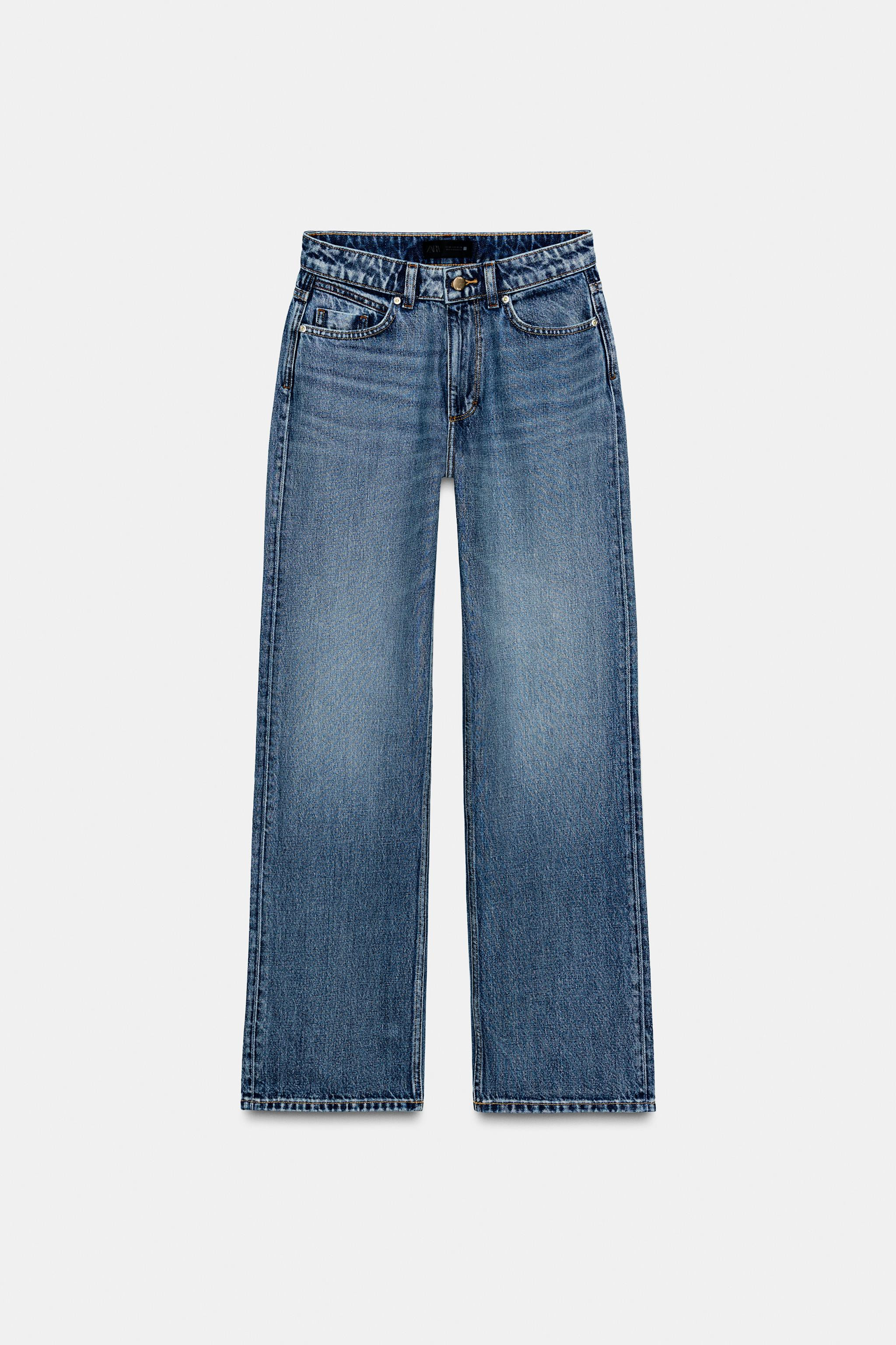 Z1975 HIGH RISE REGULAR LONG LENGTH JEANS | Zara US