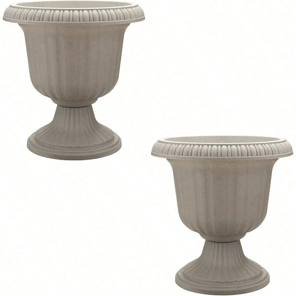 Outdoor Urn Planter, Stone (2 Pack) | Walmart (US)
