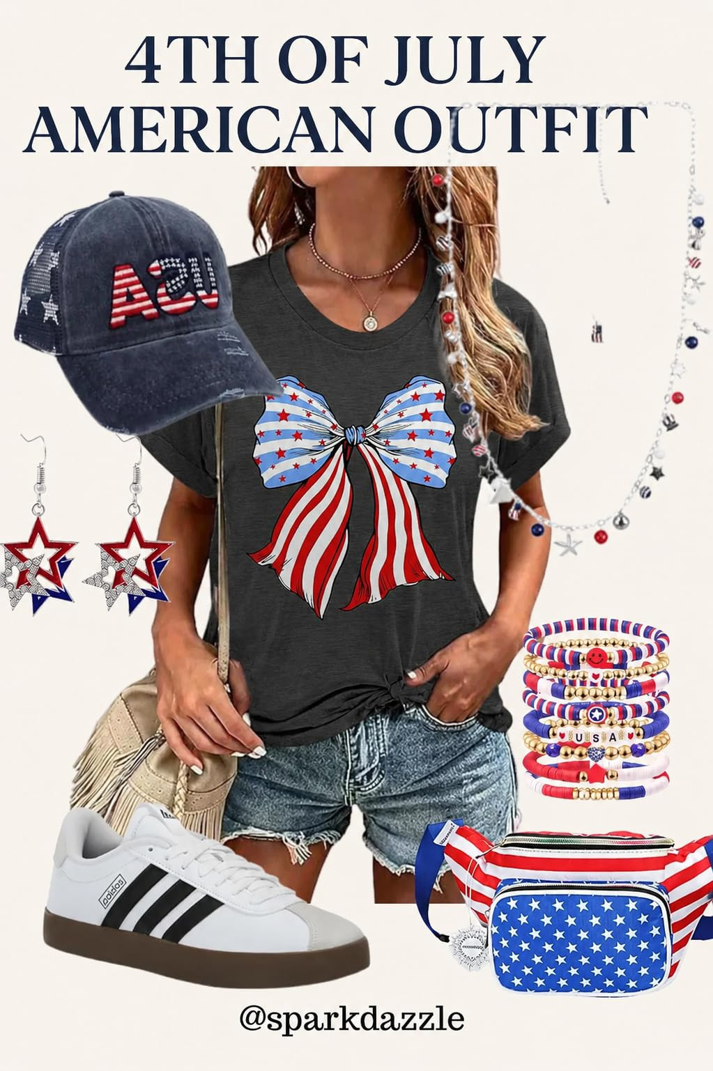 Celebrate the 4th of July in style! These patriotic pieces are perfect for showing off your Ameri... | Amazon (US)