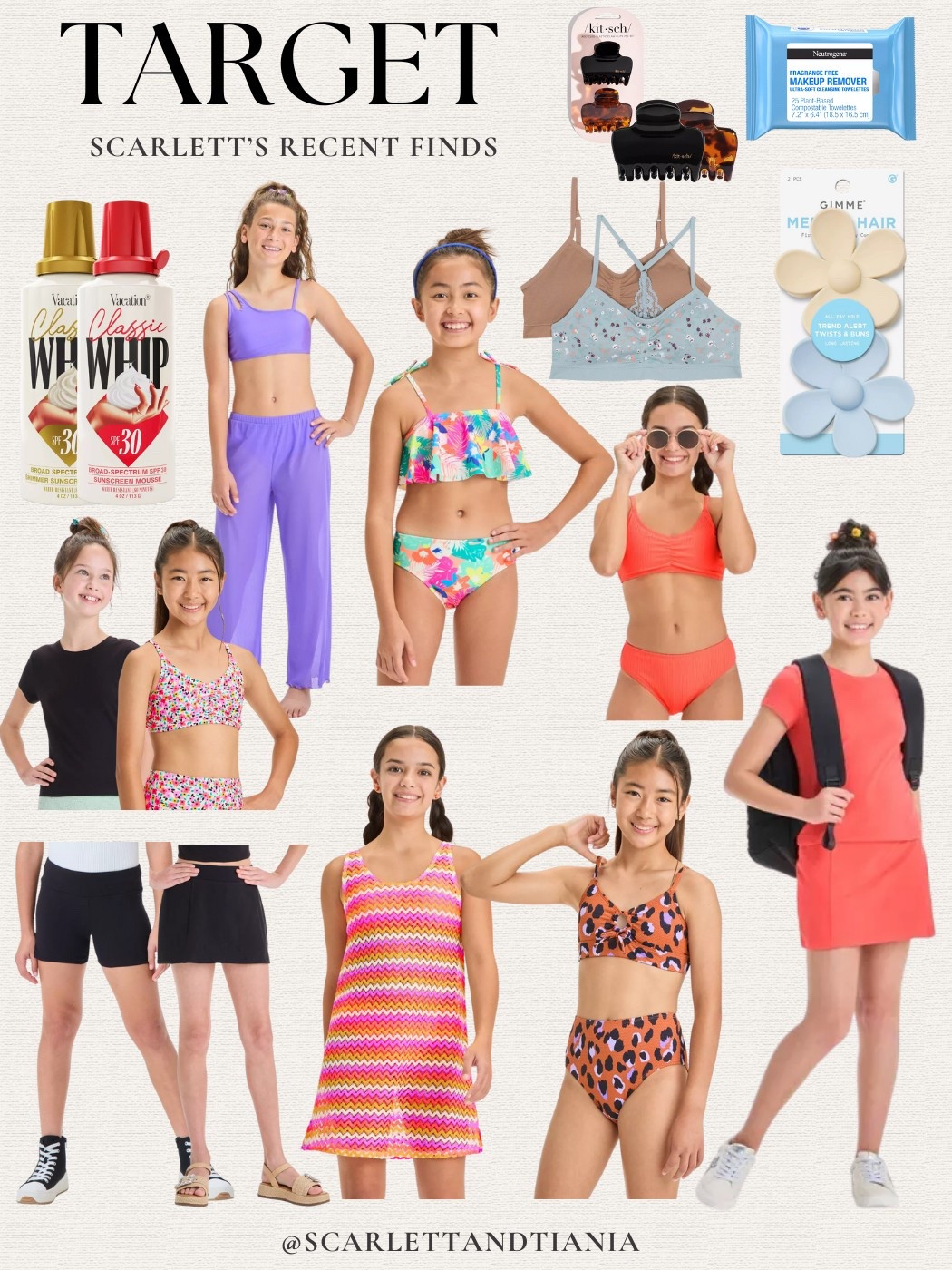 Our recent Target purchases!! 

Girls fashion // target fashion // spring fashion // bathing suits // girls bathing suits / target girls fashion // spring girls fashion // summer // spring 

#LTKKids #LTKSwim #LTKSpringSale