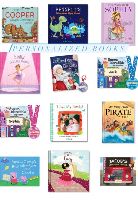 Personalized Books. Gift for toddler, gift for baby, baby’s first Christmas, family gift 

#LTKbaby #LTKkids #LTKHoliday