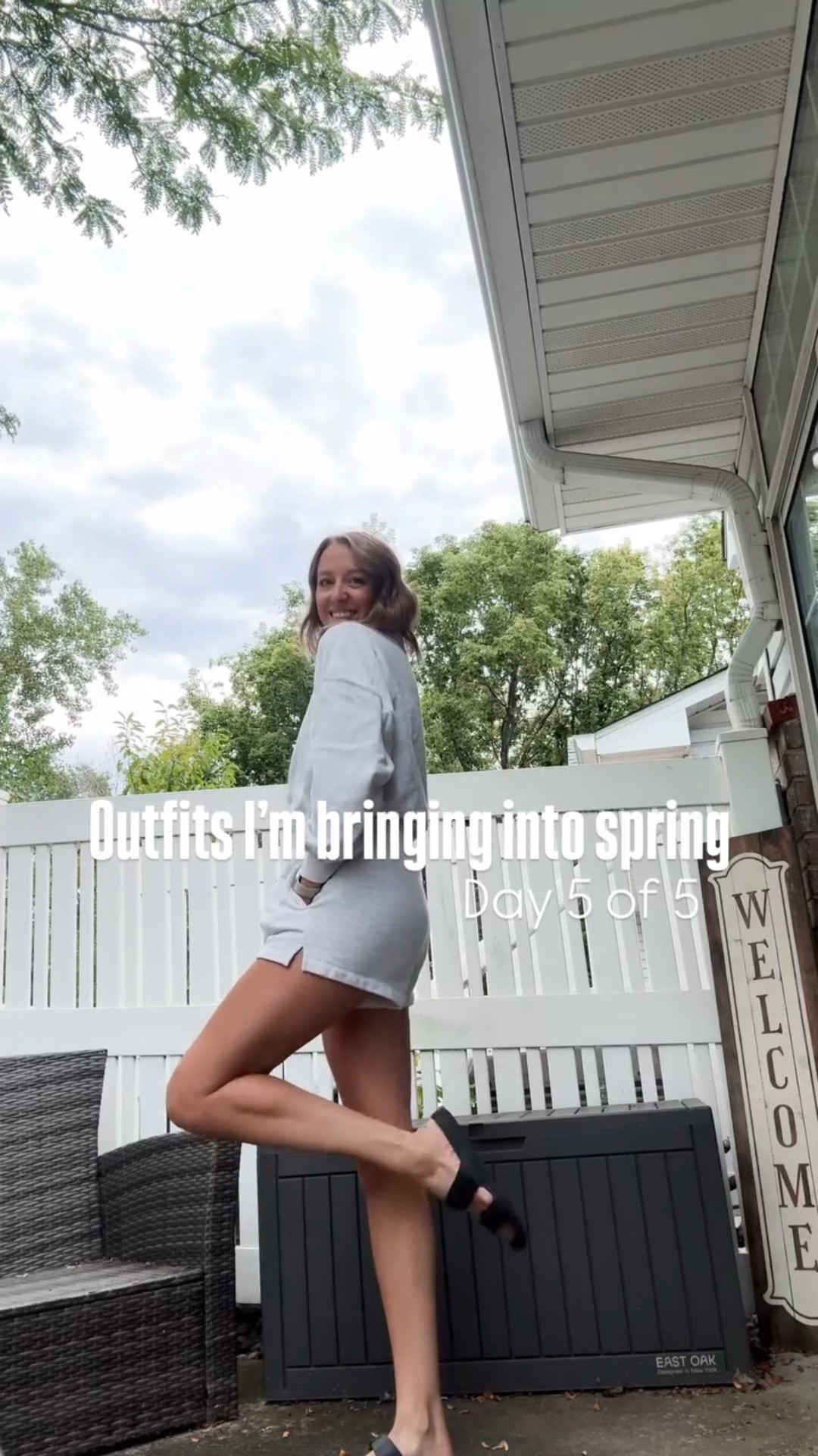 Outfits I’m brining into spring day 5 of 5 🫶🏼 I loved this romper so much I bought it in every color 🙈 its a thicker sweatshirt like material with a cozy fleece lining making it perfect as we transition into spring! Functioning snaps on the front make it perfect for any future mamas out there too! 

Comment “COZY” for details! 💌

#abercrombie #abercrombiepartner #abercrombiestyle #casualootd #casualstyle #tallgirlstyle #affordablefashion #trendingreels #viral #springfashion