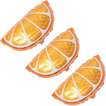 Orange Citrus Balloons Summer Balloon Fruit Foil Balloons for Fruit Orange Citrus Themed Birthday... | Amazon (US)