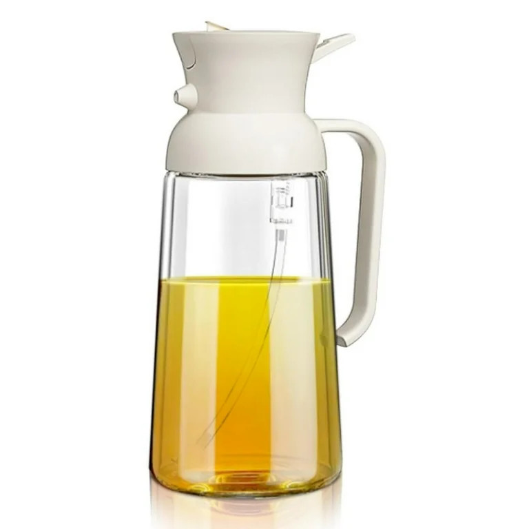 2 in 1 Oil Sprayer for Cooking, Dingrich Glass Olive Oil Dispenser for Kitchen, 600ml Olive Oil S... | Walmart (US)