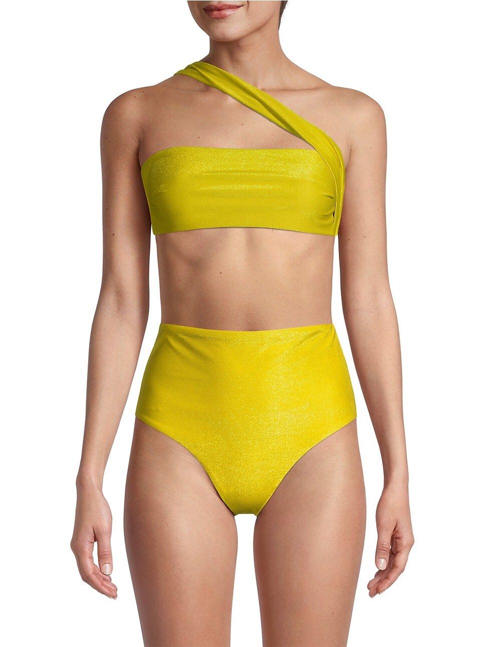 Malia One-Shoulder Bikini Top | Saks Fifth Avenue