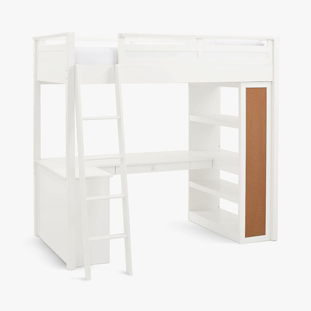 Sleep &amp; Study® Loft Bed | Pottery Barn Teen