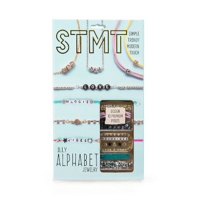 DIY Alphabet Jewelry Kit - STMT | Target