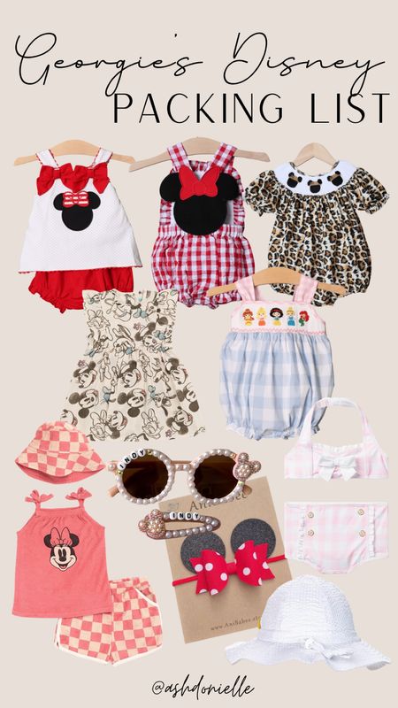 Georgie’s Disney packing list - kid clothes - Disney kids outfits - kids disney outfits ideas - Disney accessories - little girl outfits 

#LTKbaby #LTKtravel #LTKstyletip