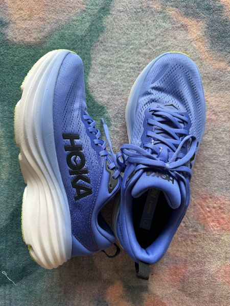 Add HOKA to your list these have been great. Even more cushion that my brooks, have a little more arch support and a wider base of support. 
I got my true size 

#LTKshoecrush #LTKtravel #LTKmidsize