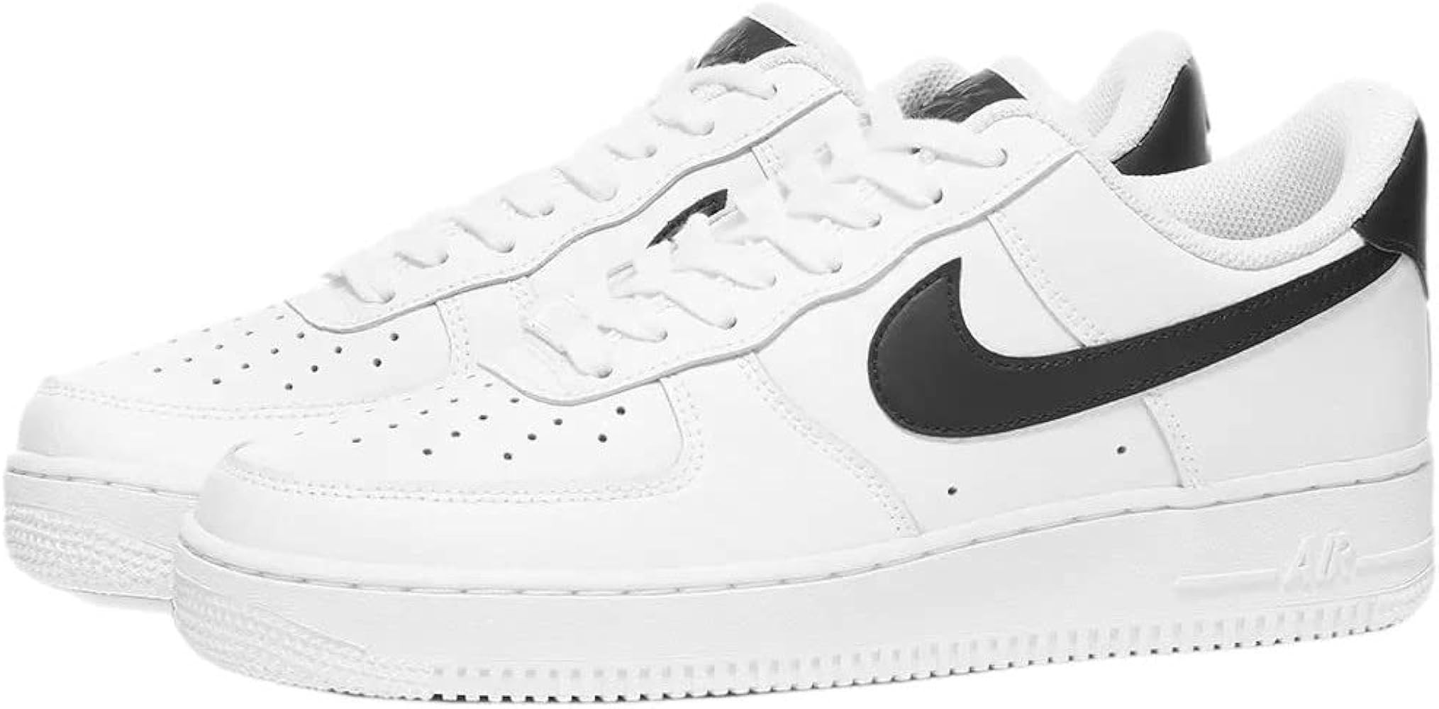 Nike Women's Air Force 1 '07 Black/White Sz 7.5 | Amazon (US)
