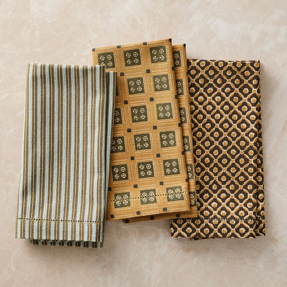 Pierce &amp; Ward Printed Napkin Sets | West Elm (US)