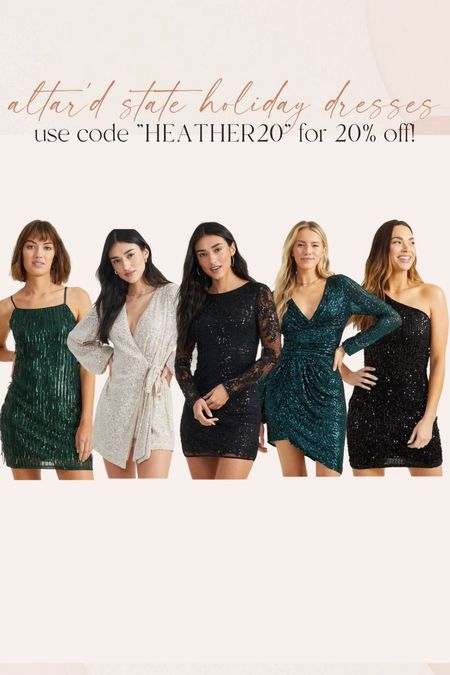 Altar’d State holiday dresses🫶🏼 use code “HEATHER20” I check out for 20% off of your purchase!

#LTKGiftGuide #LTKSeasonal #LTKHoliday