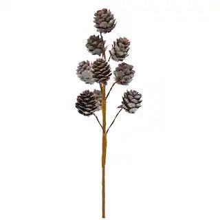 White Pinecone Pick by Ashland® | Michaels | Michaels Stores