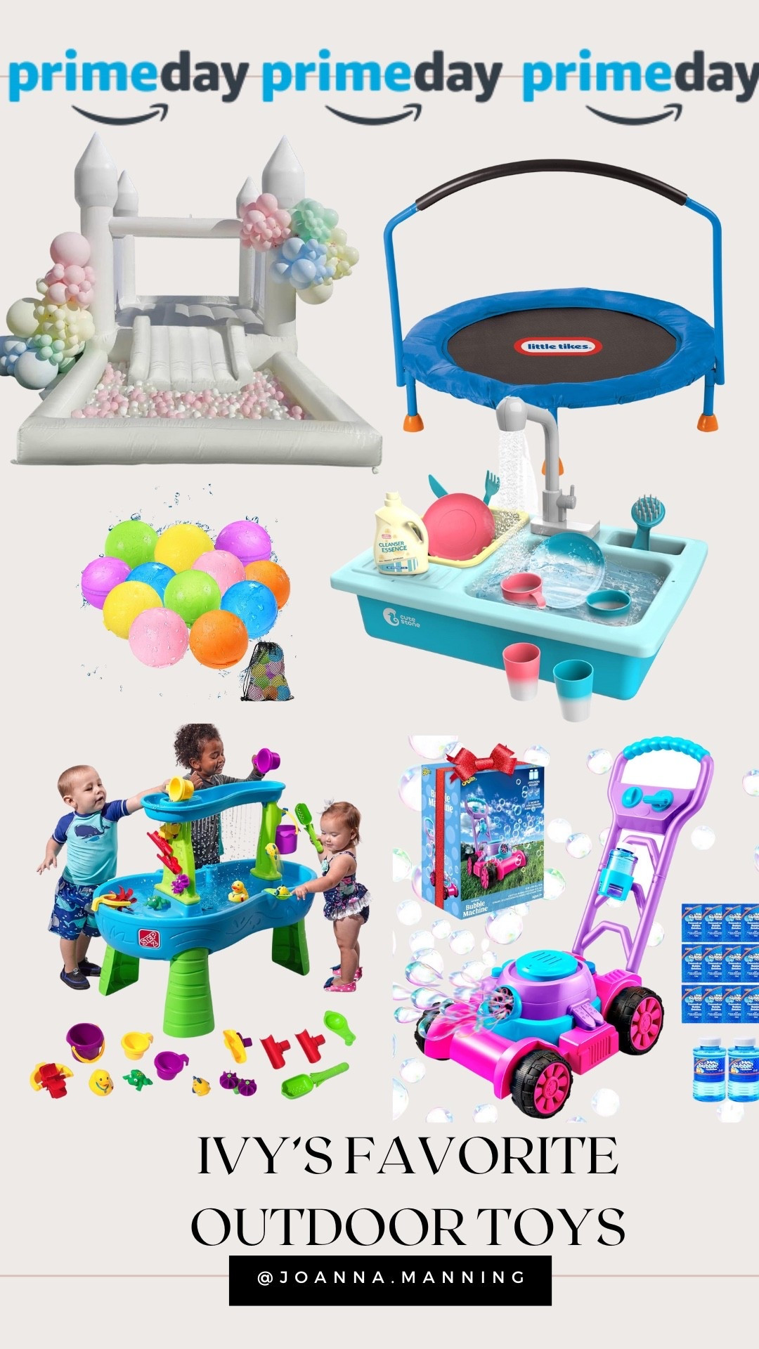 Ivy’s outdoor toys we use everyday! Perfect for 2-3 year old toddlers. All on sale for prime day! 

#LTKKids #LTKSaleAlert #LTKParties