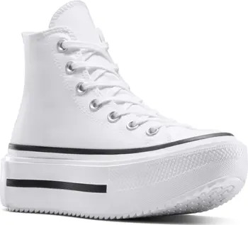 Gender Inclusive Chuck Taylor All Star Lift Double Stack High Top Platform Sneaker | Nordstrom