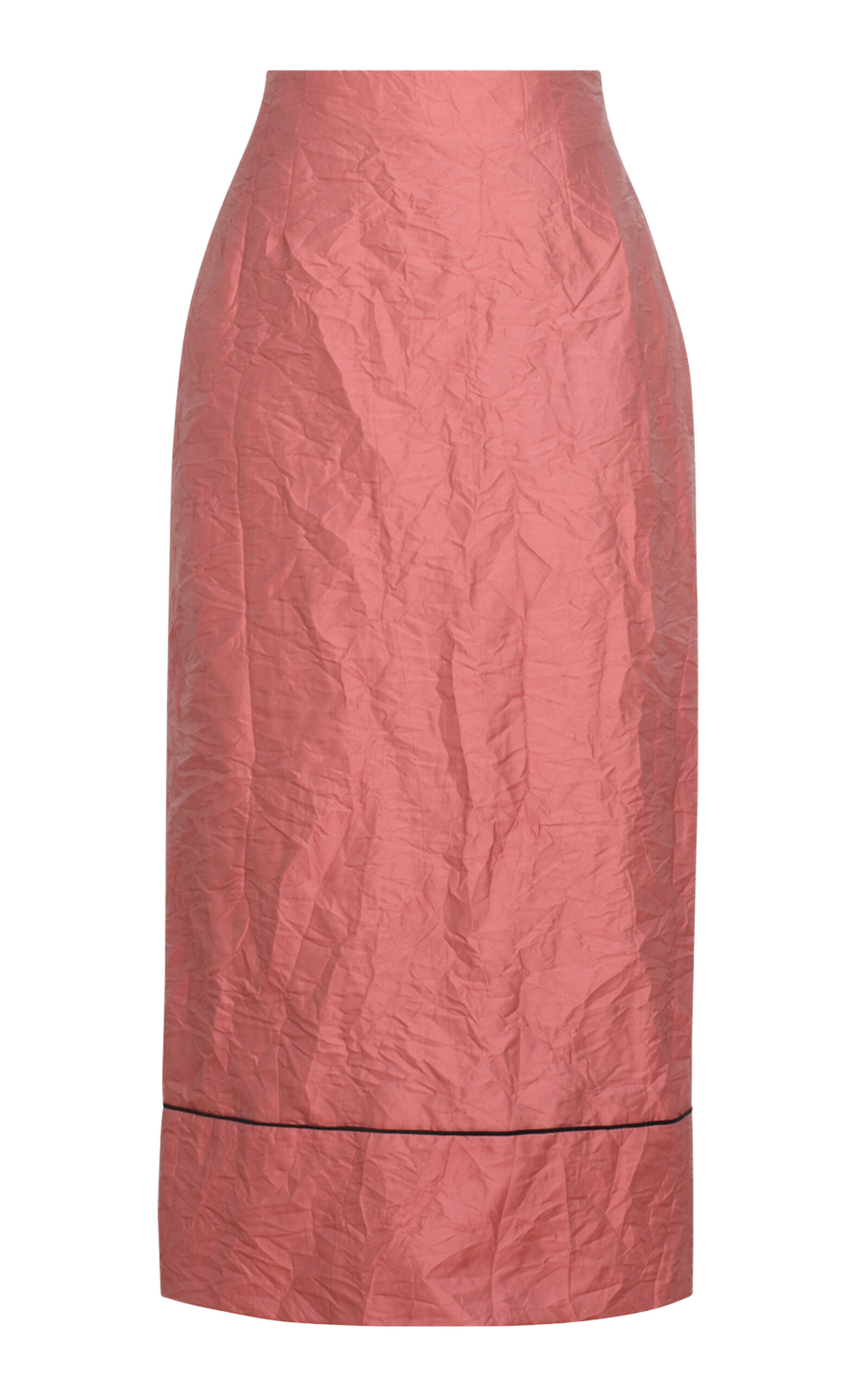 Vick Crushed Satin Skirt | Moda Operandi (Global)