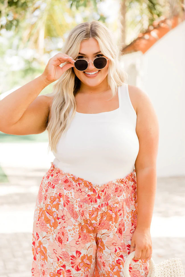 Beautiful Soul Pant in Sarasota Red Floral Print | Pink Lily