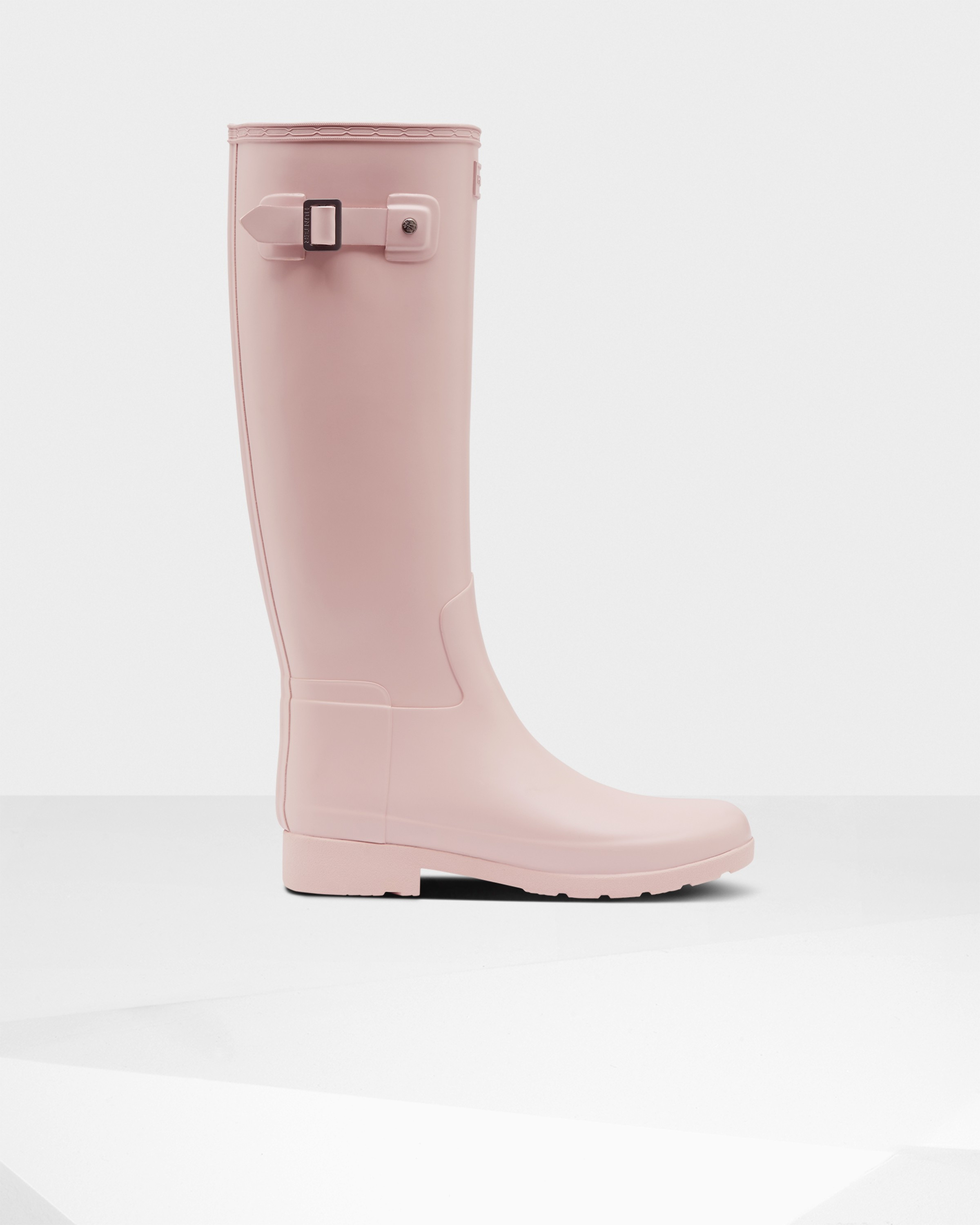 Women's Refined Slim Fit Tall Rain Boots: Echo pink | Hunter (US and CA)