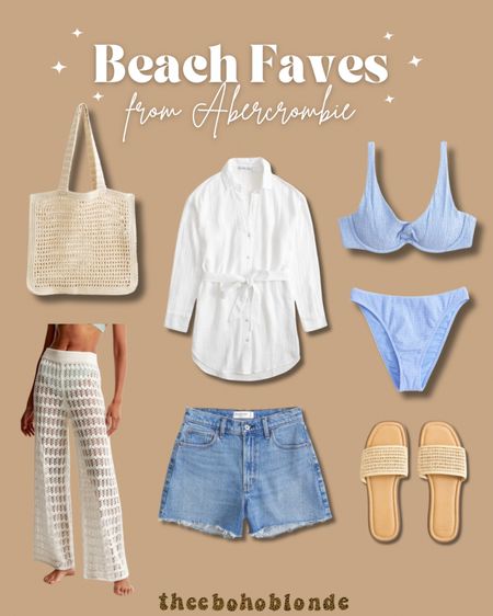 I love this swimwear from Abercrombie! The crochet pants and tote bag are so beachy and comfy too 🤍


Resort wear, beach clothes, tote bag, sandals, bikini, cover ups, crochet pants, denim shorts, mom shorts, vacation clothes, beach bag, travel essentials, Wedding guest, Easter dress, vacation outfit, coffee table, boho home decor, porch decor, lane201, make up, travel essentials, gifts for her, Valentine's Day, perfume, area rug, wall decor, entryway, floor mirror, kitchen table, spring fashion, date night, work wear

#LTKstyletip #LTKsalealert #LTKSpringSale