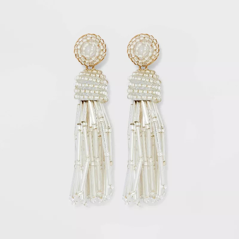 SUGARFIX by BaubleBar Beaded Tassel Statement Earrings | Target