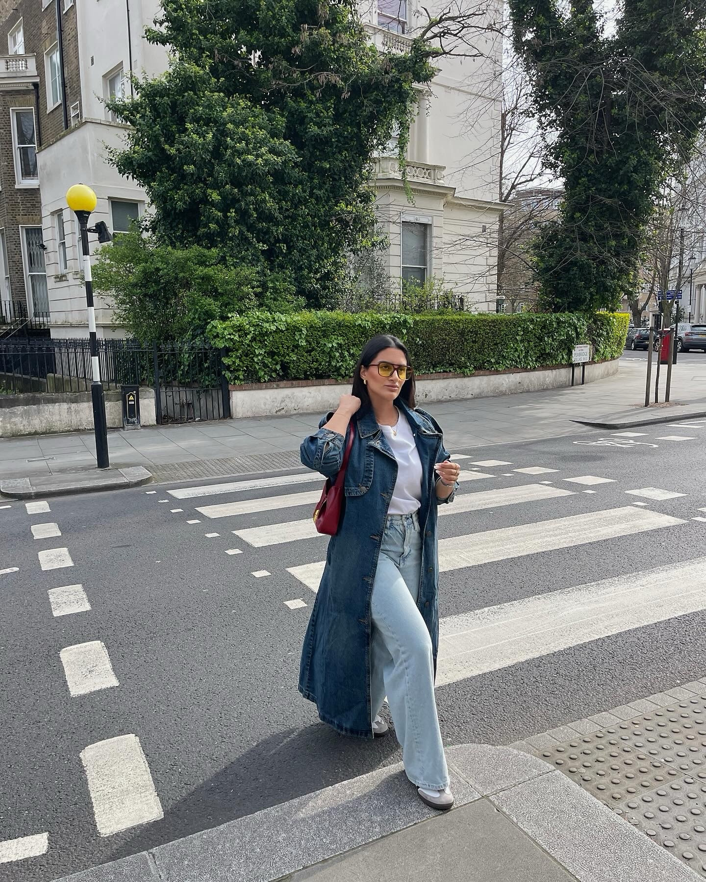 Denim Trench, Wide Leg Jeans & Red Bag fit 👖❤️‍🔥

#LTKfamily #LTKeurope #LTKstyletip