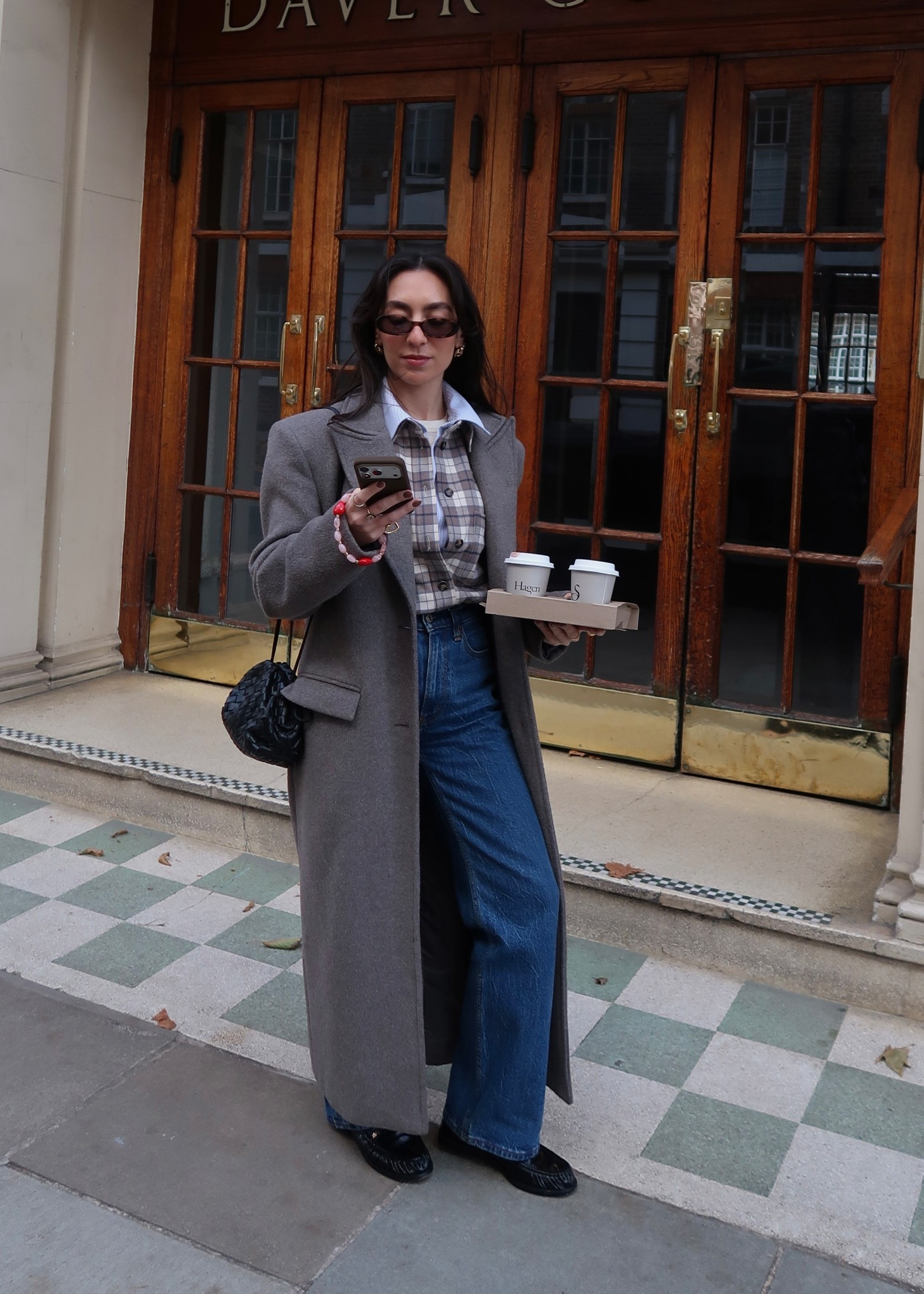 Layering shirts for fall! Autumn outfits, check shirt, long coat, flannel shirt, penny loafers, phone case, phone strap

#LTKuk #LTKautumn #LTKCyberWeek