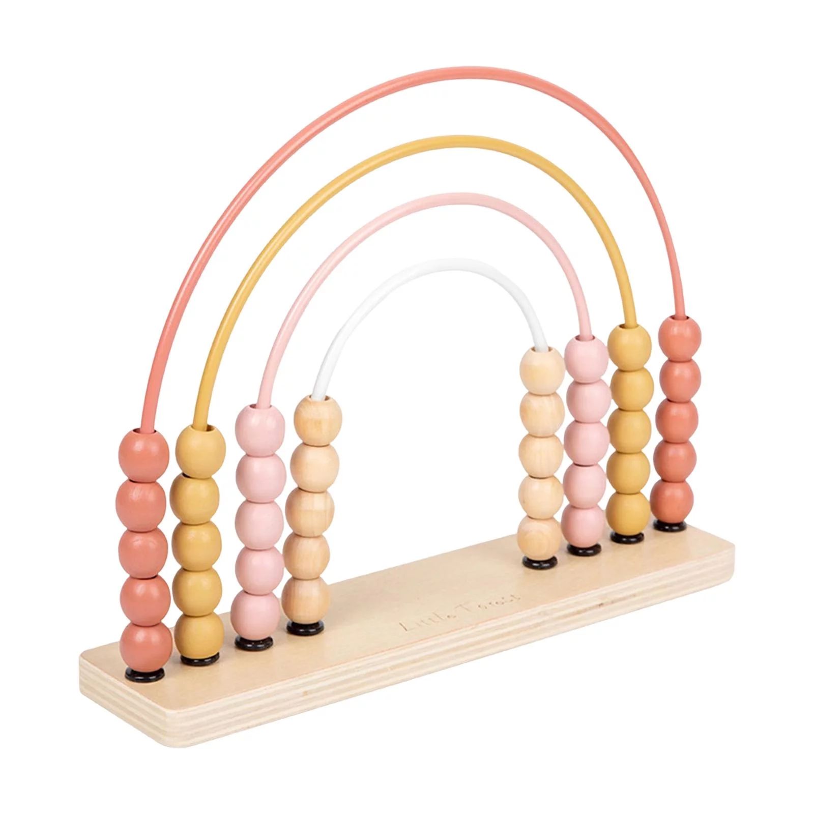 Rainbow Abacus, Rainbow Wooden Counting Bead Abacus, Early Math Skills, 2 in 1 Wooden Montessori ... | Walmart (US)