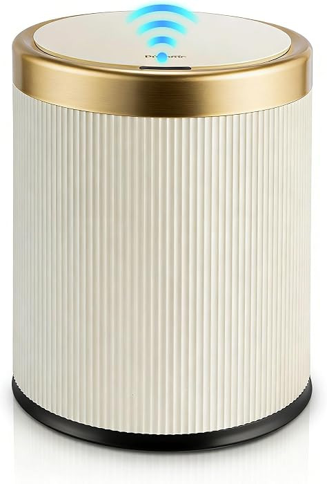 Pukomc Automatic Motion Sensor Trash Can with Lid | Amazon (US)