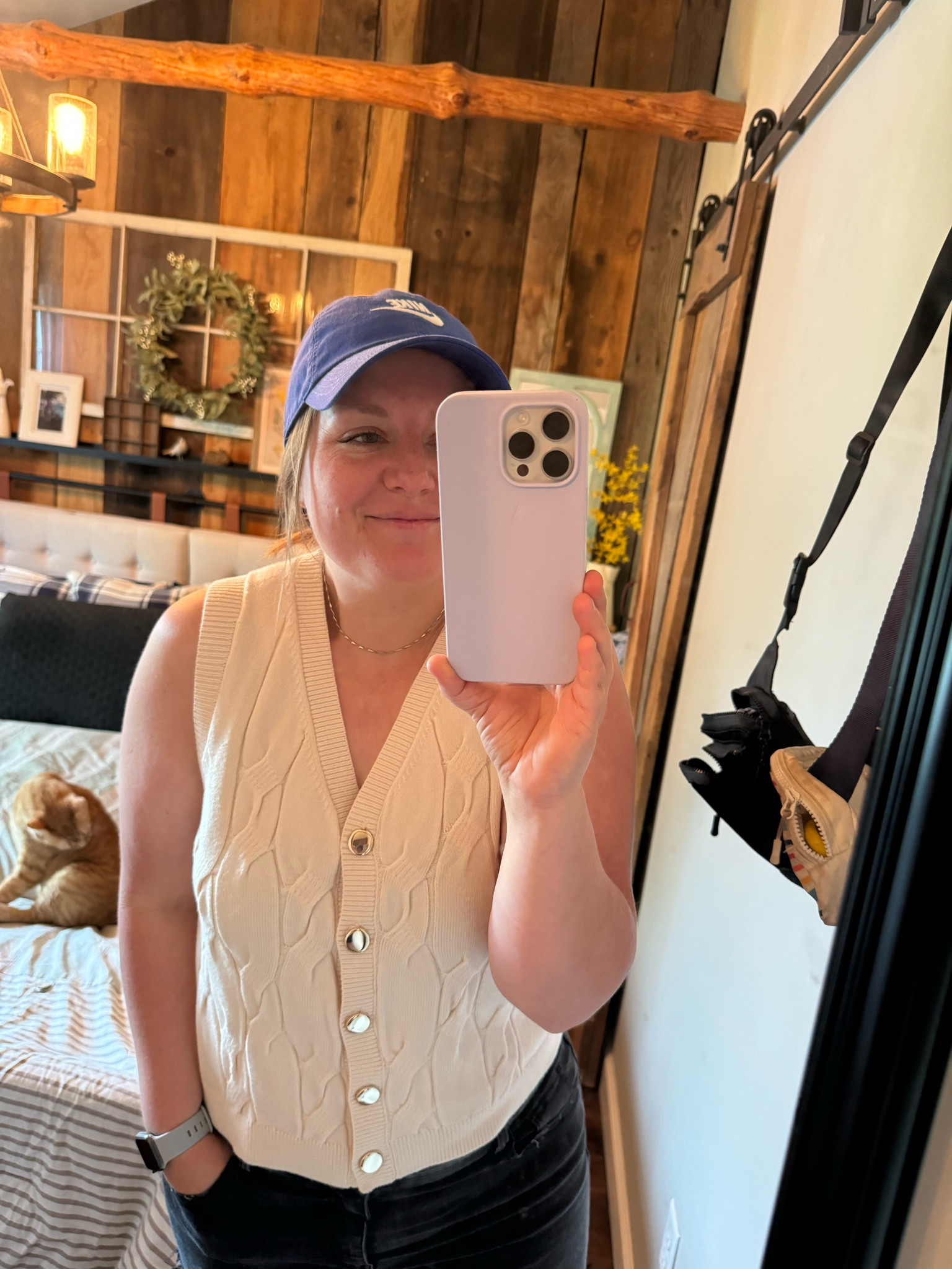 Also grabbed the sweater vest in cream. Thought this color was such a good neutral! 

Target find

#LTKStyleTip