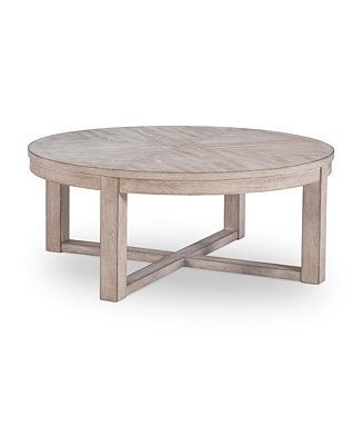 Furniture Westwood Round Cocktail Table - Macy's | Macy's