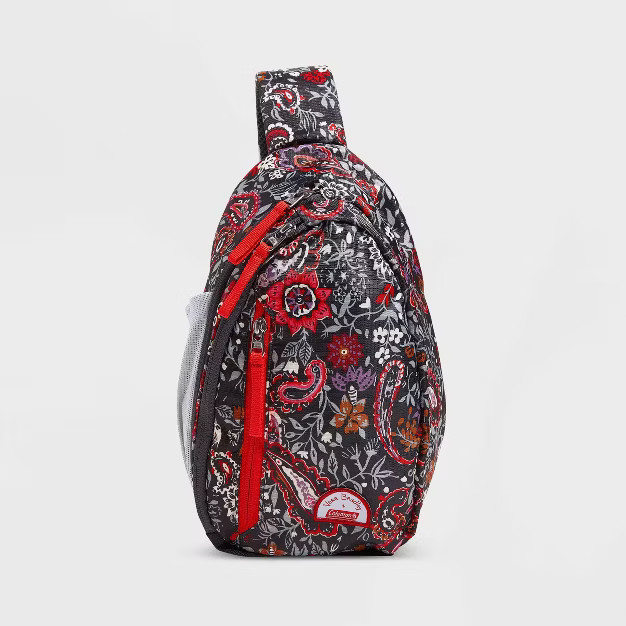 Vera Bradley + Coleman 8L Sling Pack - Eden Paisley Gray | Target