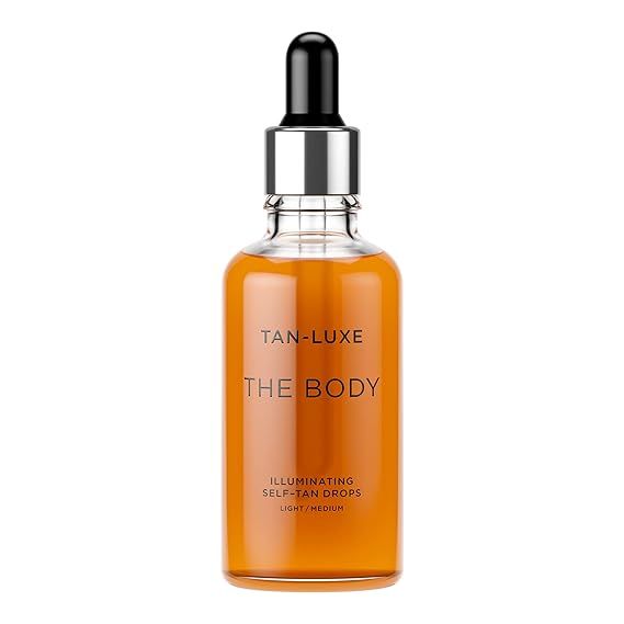 TAN-LUXE The Body - Illuminating Self-Tan Drops, 50ml - Cruelty & Toxin Free - Light/Medium | Amazon (US)