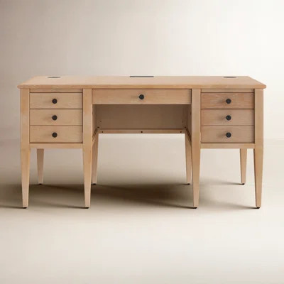 Gayle Solid Wood Executive Desk | Wayfair North America